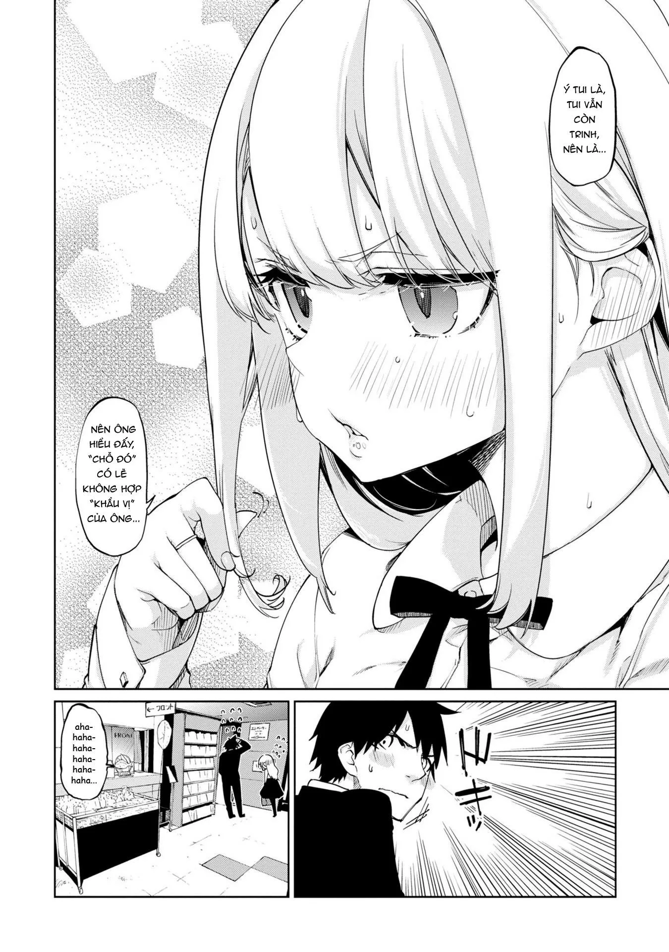HentaiVN.net - Ảnh 4 - Con quỷ ngu ngốc dám nhờn với các chị thiên thần [Oroka na Tenshi wa Akuma to Odoru; The Foolish Angel Dances with Demons] - Chap 41.5
