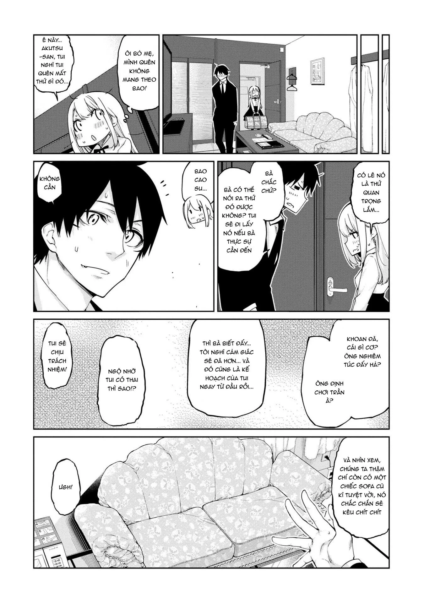 HentaiVN.net - Ảnh 5 - Con quỷ ngu ngốc dám nhờn với các chị thiên thần [Oroka na Tenshi wa Akuma to Odoru; The Foolish Angel Dances with Demons] - Chap 41.5