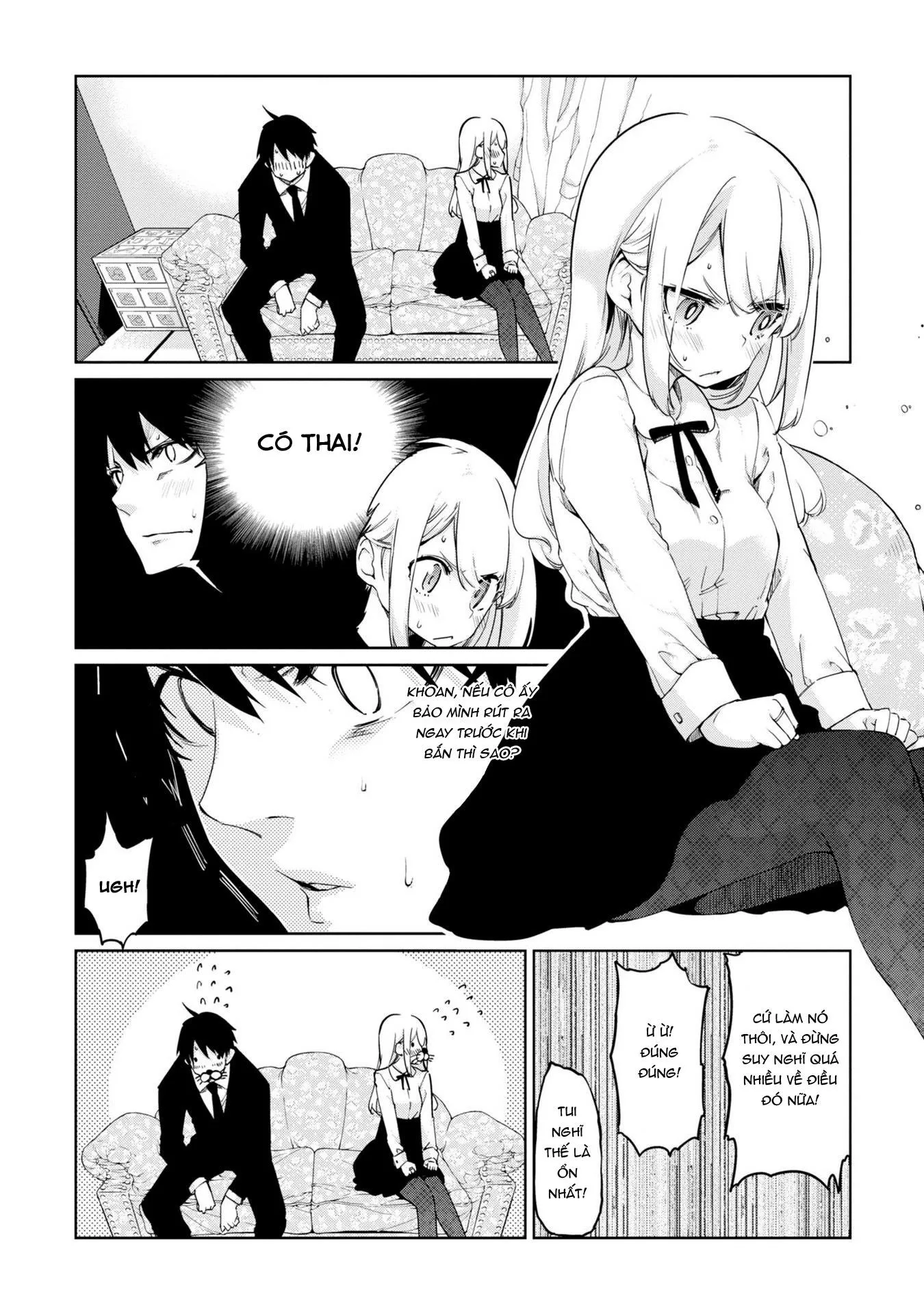 HentaiVN.net - Ảnh 6 - Con quỷ ngu ngốc dám nhờn với các chị thiên thần [Oroka na Tenshi wa Akuma to Odoru; The Foolish Angel Dances with Demons] - Chap 41.5