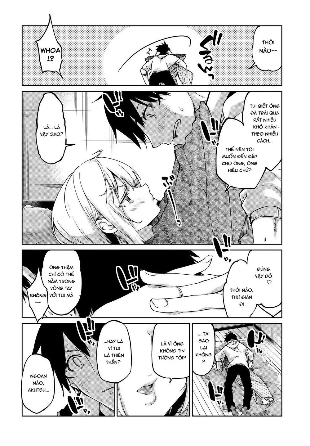 HentaiVN.net - Ảnh 21 - Con quỷ ngu ngốc dám nhờn với các chị thiên thần [Oroka na Tenshi wa Akuma to Odoru; The Foolish Angel Dances with Demons] - Chap 44