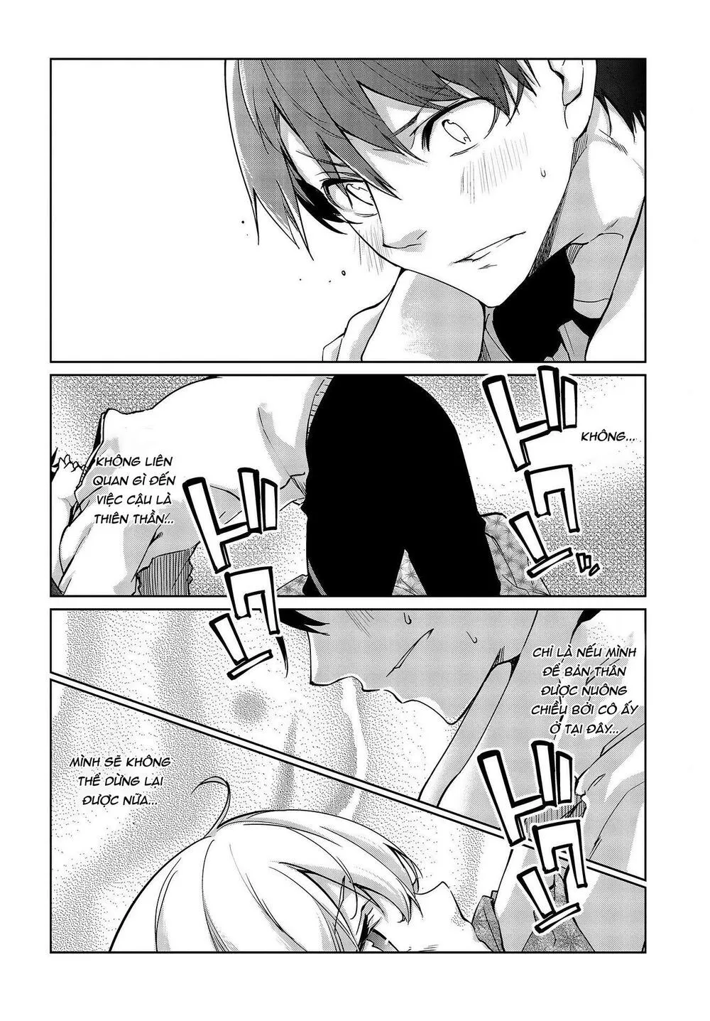 HentaiVN.net - Ảnh 23 - Con quỷ ngu ngốc dám nhờn với các chị thiên thần [Oroka na Tenshi wa Akuma to Odoru; The Foolish Angel Dances with Demons] - Chap 44