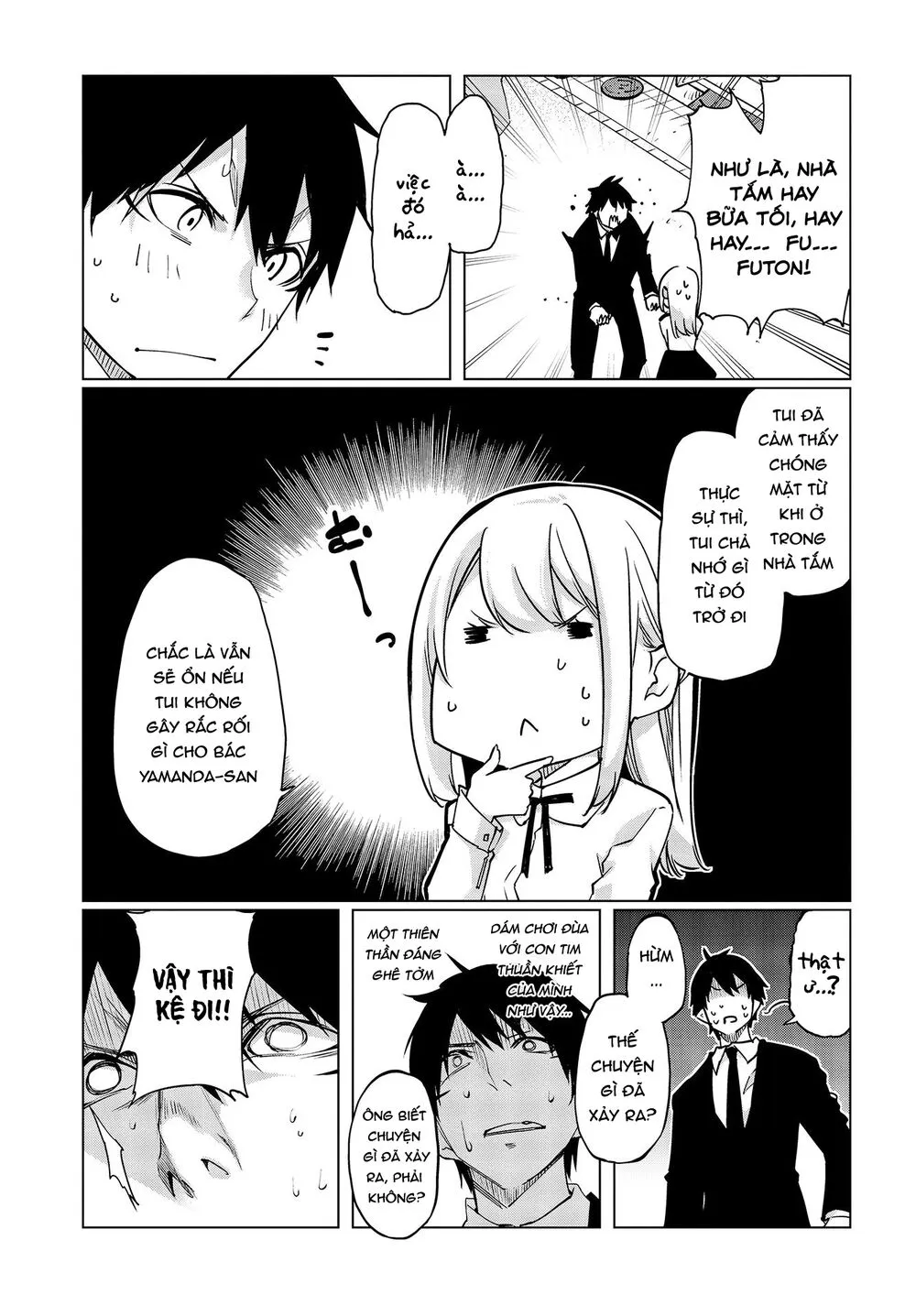 HentaiVN.net - Ảnh 12 - Con quỷ ngu ngốc dám nhờn với các chị thiên thần [Oroka na Tenshi wa Akuma to Odoru; The Foolish Angel Dances with Demons] - Chap 45