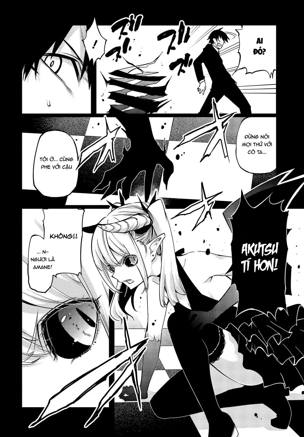 HentaiVN.net - Ảnh 13 - Con quỷ ngu ngốc dám nhờn với các chị thiên thần [Oroka na Tenshi wa Akuma to Odoru; The Foolish Angel Dances with Demons] - Chap 45