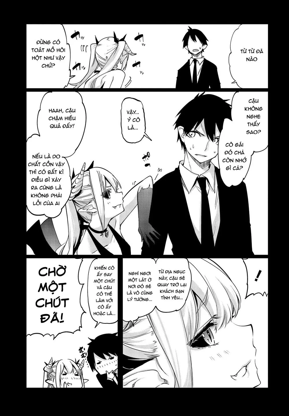 HentaiVN.net - Ảnh 14 - Con quỷ ngu ngốc dám nhờn với các chị thiên thần [Oroka na Tenshi wa Akuma to Odoru; The Foolish Angel Dances with Demons] - Chap 45
