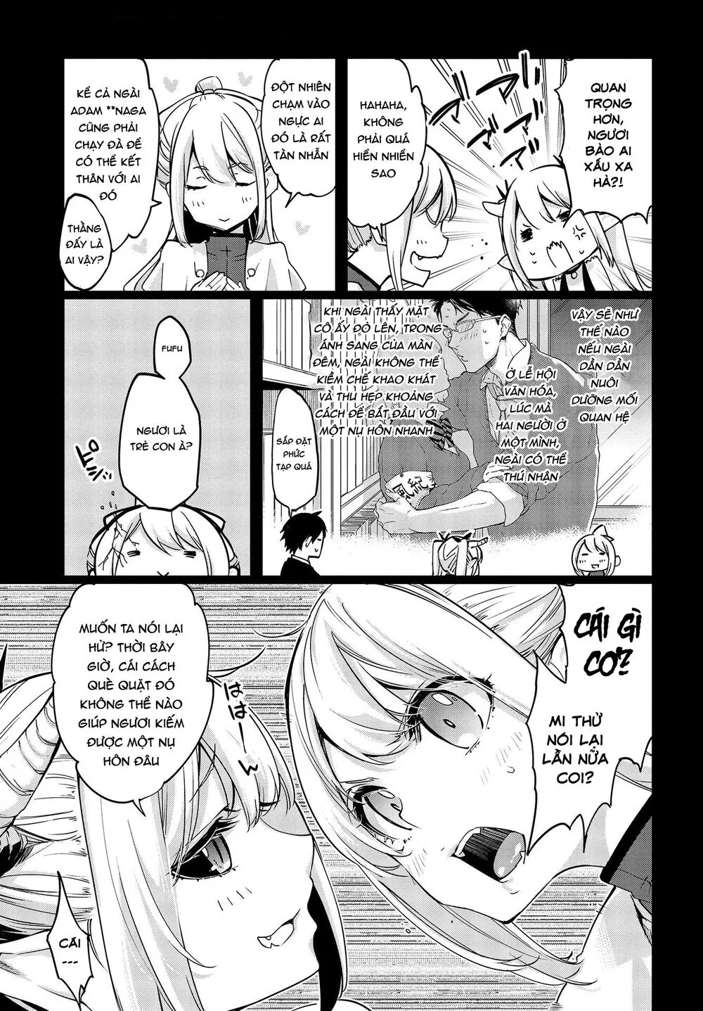 HentaiVN.net - Ảnh 16 - Con quỷ ngu ngốc dám nhờn với các chị thiên thần [Oroka na Tenshi wa Akuma to Odoru; The Foolish Angel Dances with Demons] - Chap 45