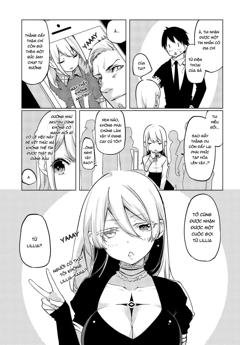 HentaiVN.net - Ảnh 8 - Con quỷ ngu ngốc dám nhờn với các chị thiên thần [Oroka na Tenshi wa Akuma to Odoru; The Foolish Angel Dances with Demons] - Chap 45