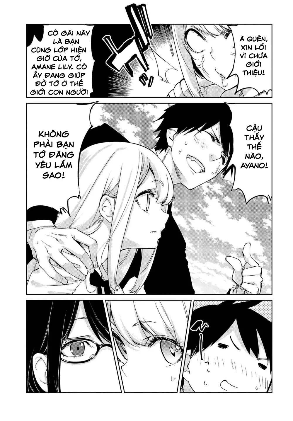 HentaiVN.net - Ảnh 10 - Con quỷ ngu ngốc dám nhờn với các chị thiên thần [Oroka na Tenshi wa Akuma to Odoru; The Foolish Angel Dances with Demons] - Chap 46