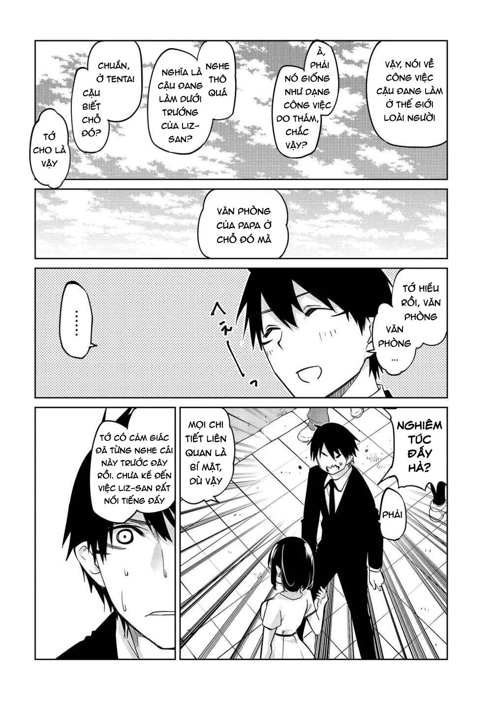 HentaiVN.net - Ảnh 15 - Con quỷ ngu ngốc dám nhờn với các chị thiên thần [Oroka na Tenshi wa Akuma to Odoru; The Foolish Angel Dances with Demons] - Chap 46