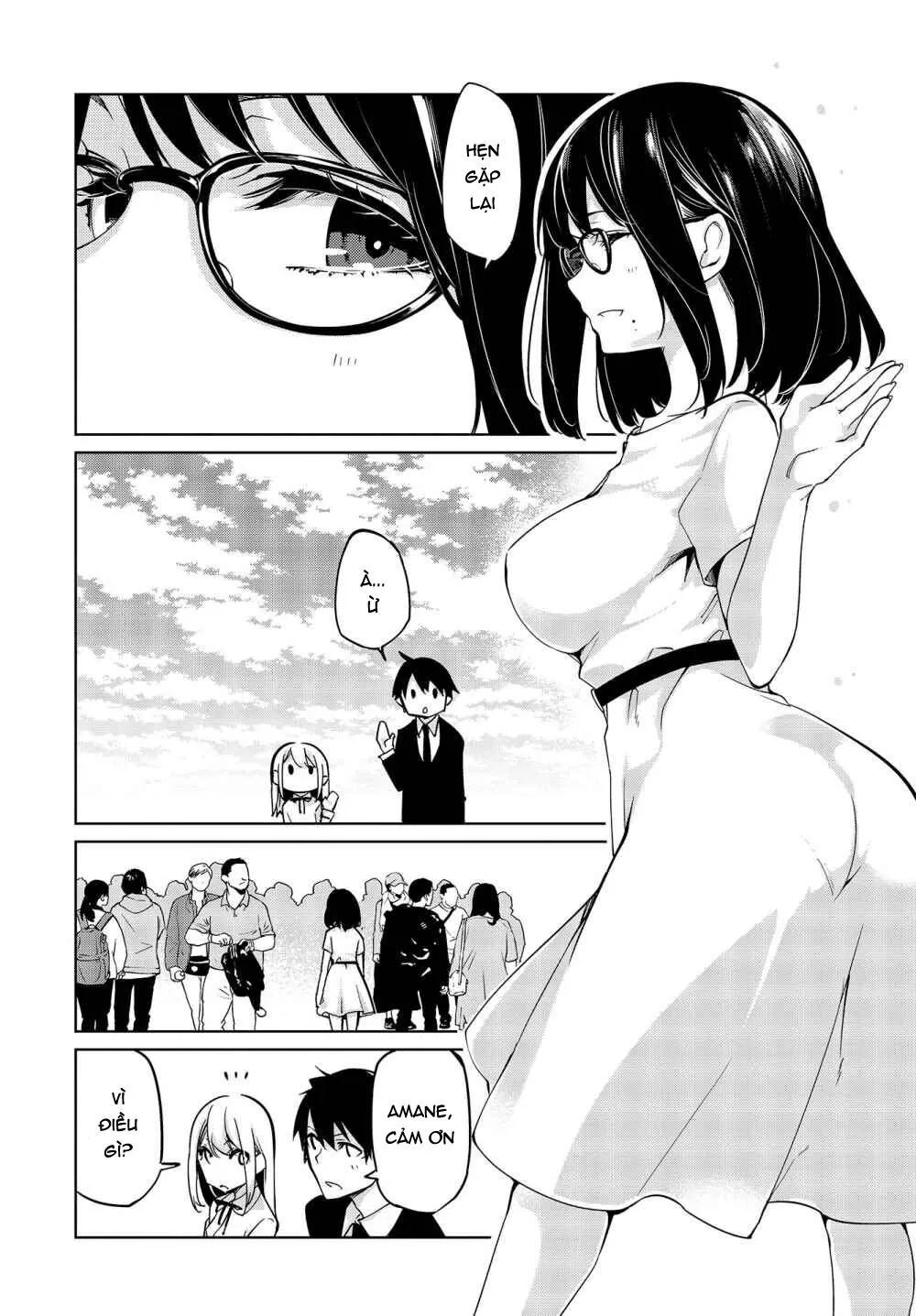 HentaiVN.net - Ảnh 21 - Con quỷ ngu ngốc dám nhờn với các chị thiên thần [Oroka na Tenshi wa Akuma to Odoru; The Foolish Angel Dances with Demons] - Chap 46