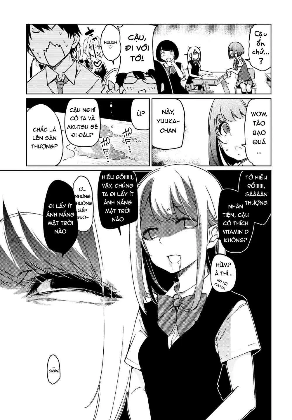 HentaiVN.net - Ảnh 12 - Con quỷ ngu ngốc dám nhờn với các chị thiên thần [Oroka na Tenshi wa Akuma to Odoru; The Foolish Angel Dances with Demons] - Chap 47