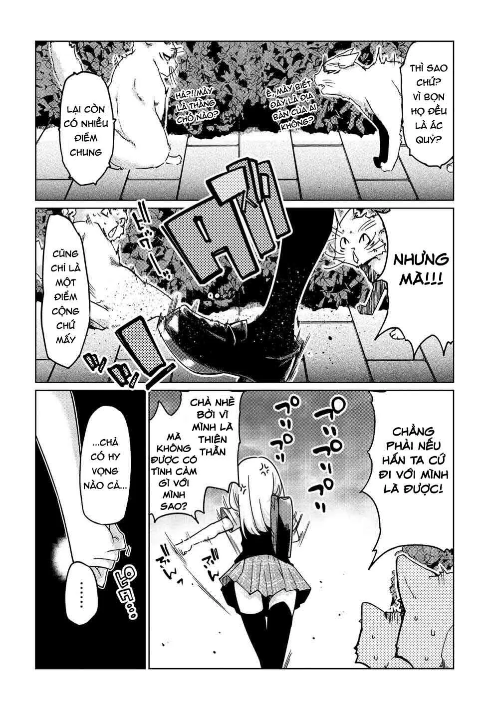 HentaiVN.net - Ảnh 25 - Con quỷ ngu ngốc dám nhờn với các chị thiên thần [Oroka na Tenshi wa Akuma to Odoru; The Foolish Angel Dances with Demons] - Chap 47