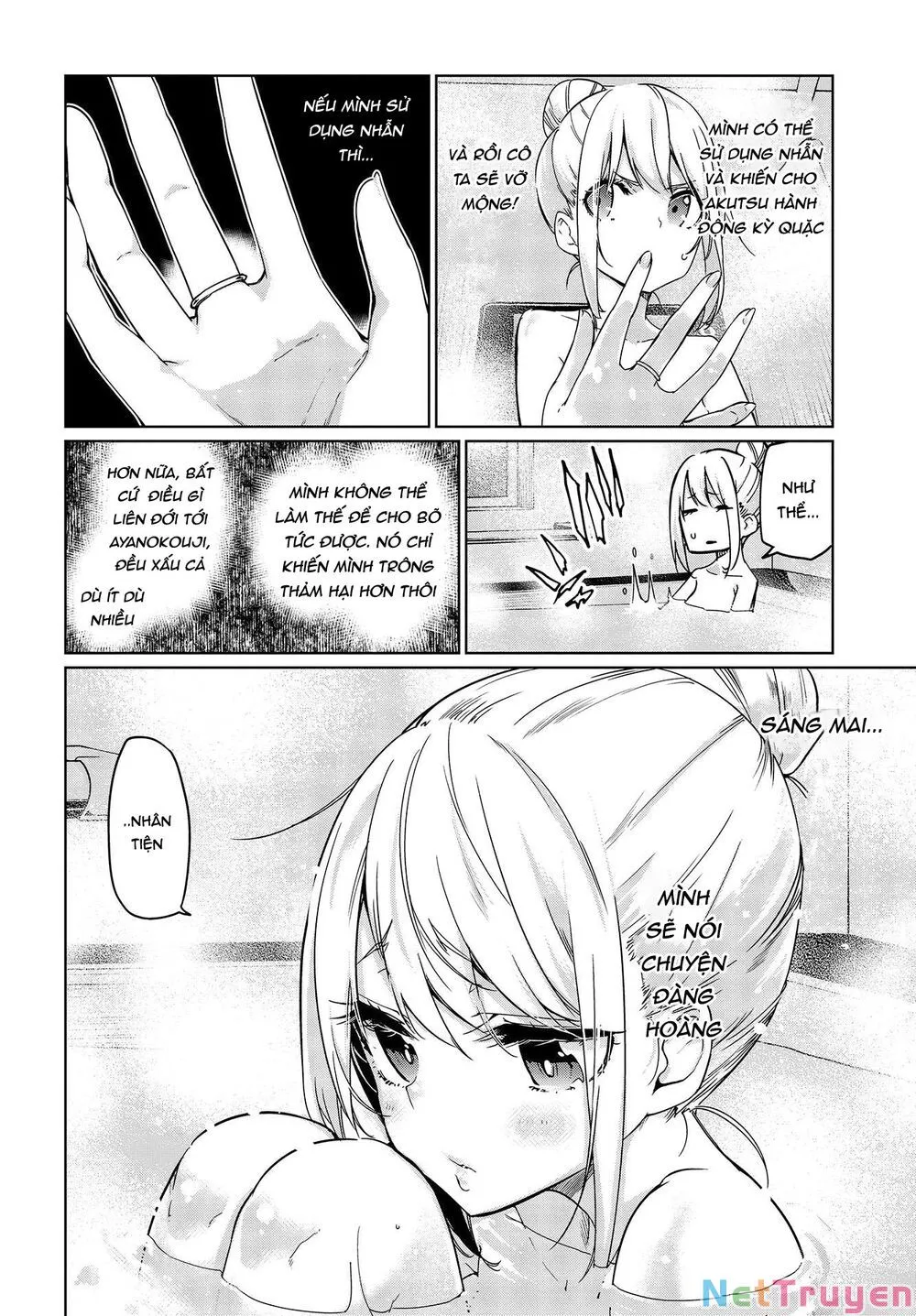 HentaiVN.net - Ảnh 15 - Con quỷ ngu ngốc dám nhờn với các chị thiên thần [Oroka na Tenshi wa Akuma to Odoru; The Foolish Angel Dances with Demons] - Chap 48