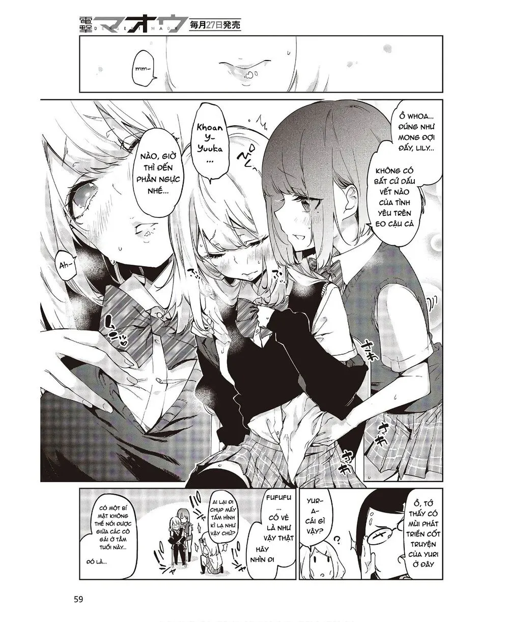 HentaiVN.net - Ảnh 8 - Con quỷ ngu ngốc dám nhờn với các chị thiên thần [Oroka na Tenshi wa Akuma to Odoru; The Foolish Angel Dances with Demons] - Chap 48.5