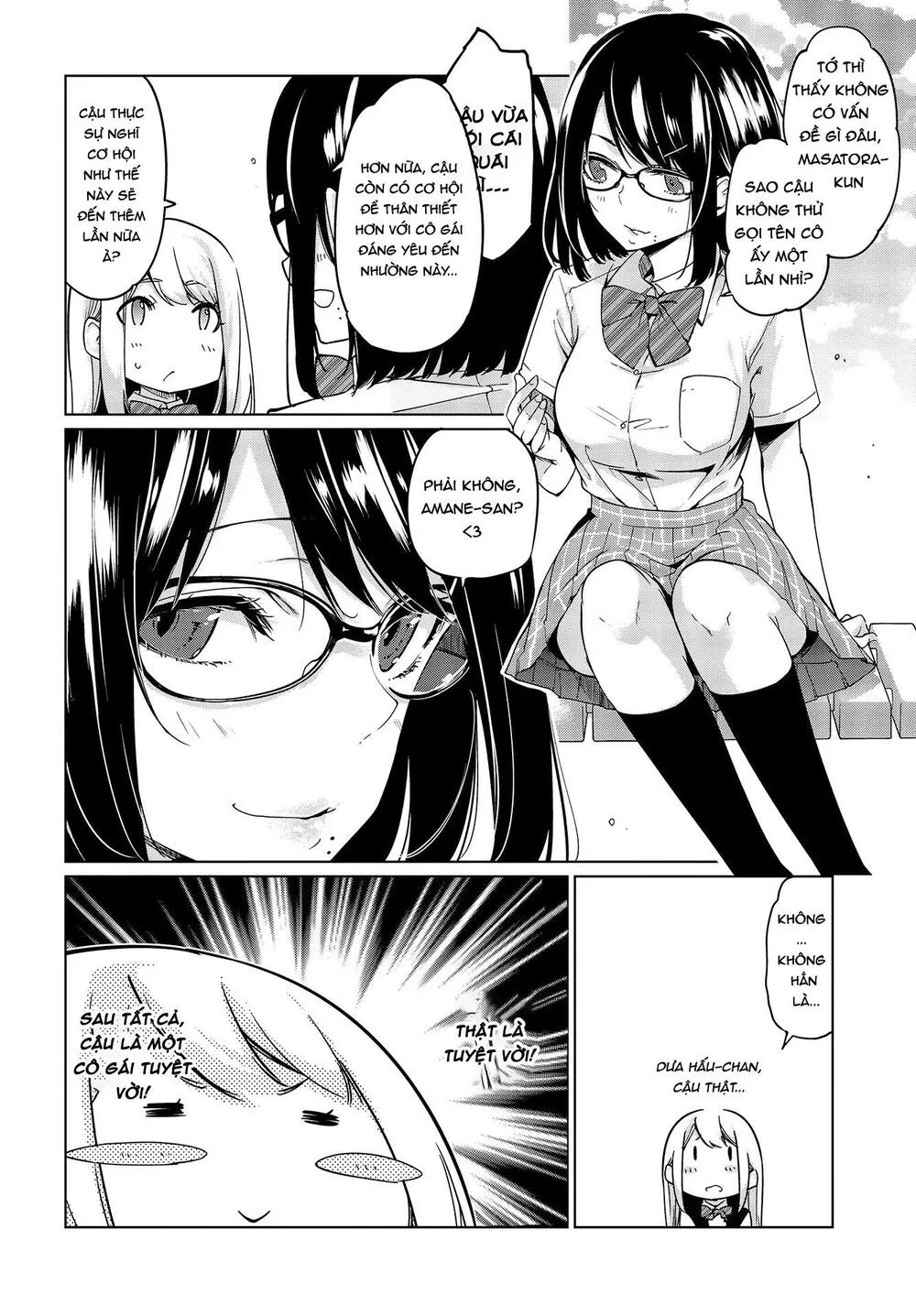 HentaiVN.net - Ảnh 21 - Con quỷ ngu ngốc dám nhờn với các chị thiên thần [Oroka na Tenshi wa Akuma to Odoru; The Foolish Angel Dances with Demons] - Chap 49