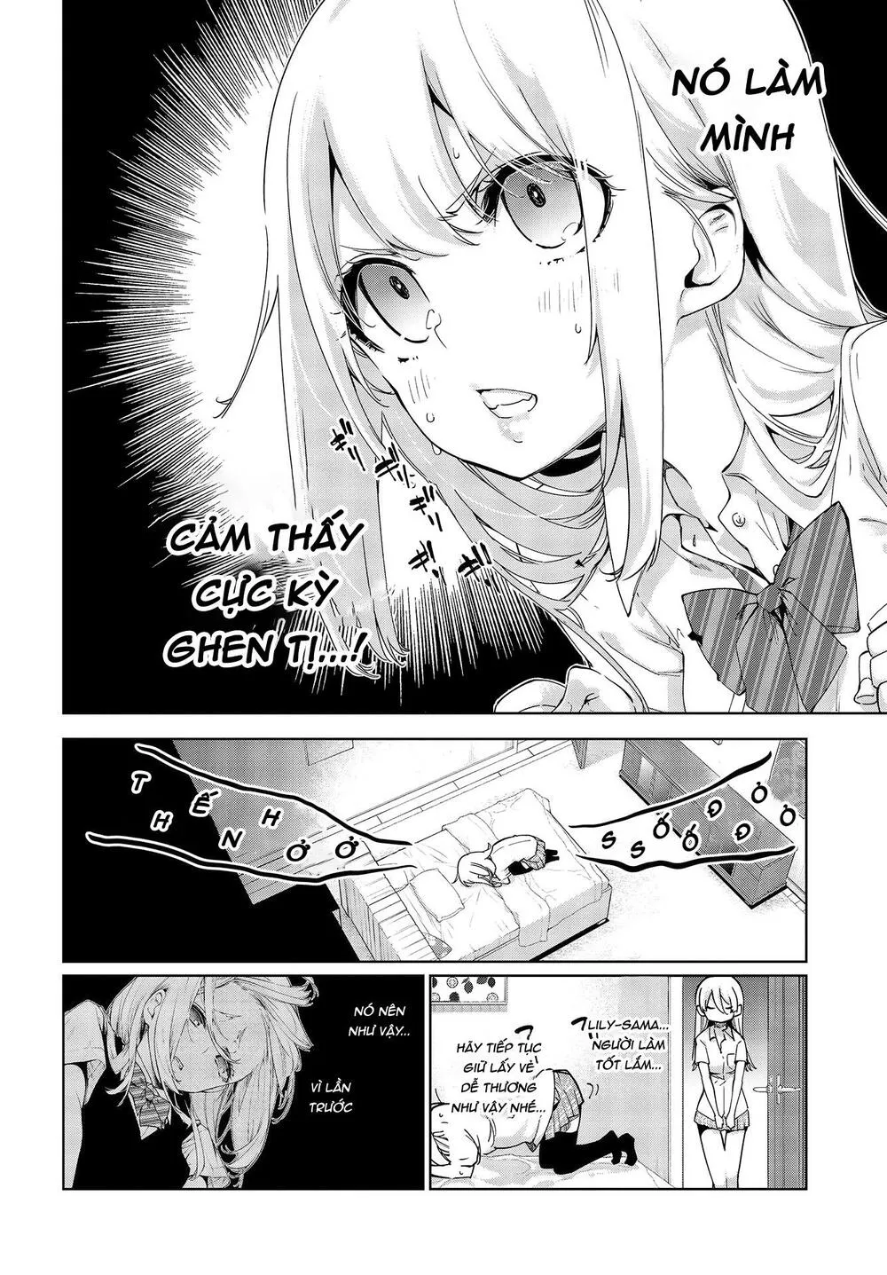 HentaiVN.net - Ảnh 3 - Con quỷ ngu ngốc dám nhờn với các chị thiên thần [Oroka na Tenshi wa Akuma to Odoru; The Foolish Angel Dances with Demons] - Chap 49