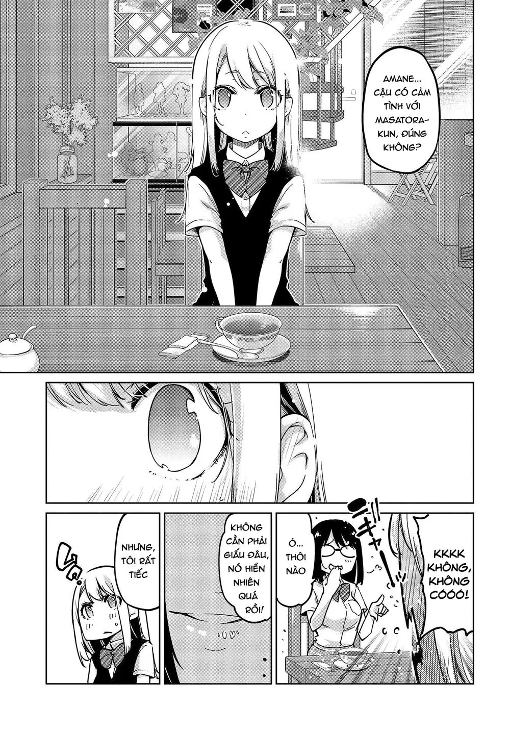 HentaiVN.net - Ảnh 13 - Con quỷ ngu ngốc dám nhờn với các chị thiên thần [Oroka na Tenshi wa Akuma to Odoru; The Foolish Angel Dances with Demons] - Chap 50