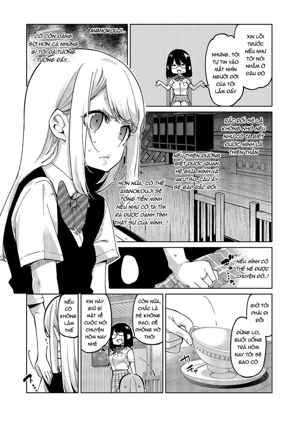 HentaiVN.net - Ảnh 19 - Con quỷ ngu ngốc dám nhờn với các chị thiên thần [Oroka na Tenshi wa Akuma to Odoru; The Foolish Angel Dances with Demons] - Chap 50