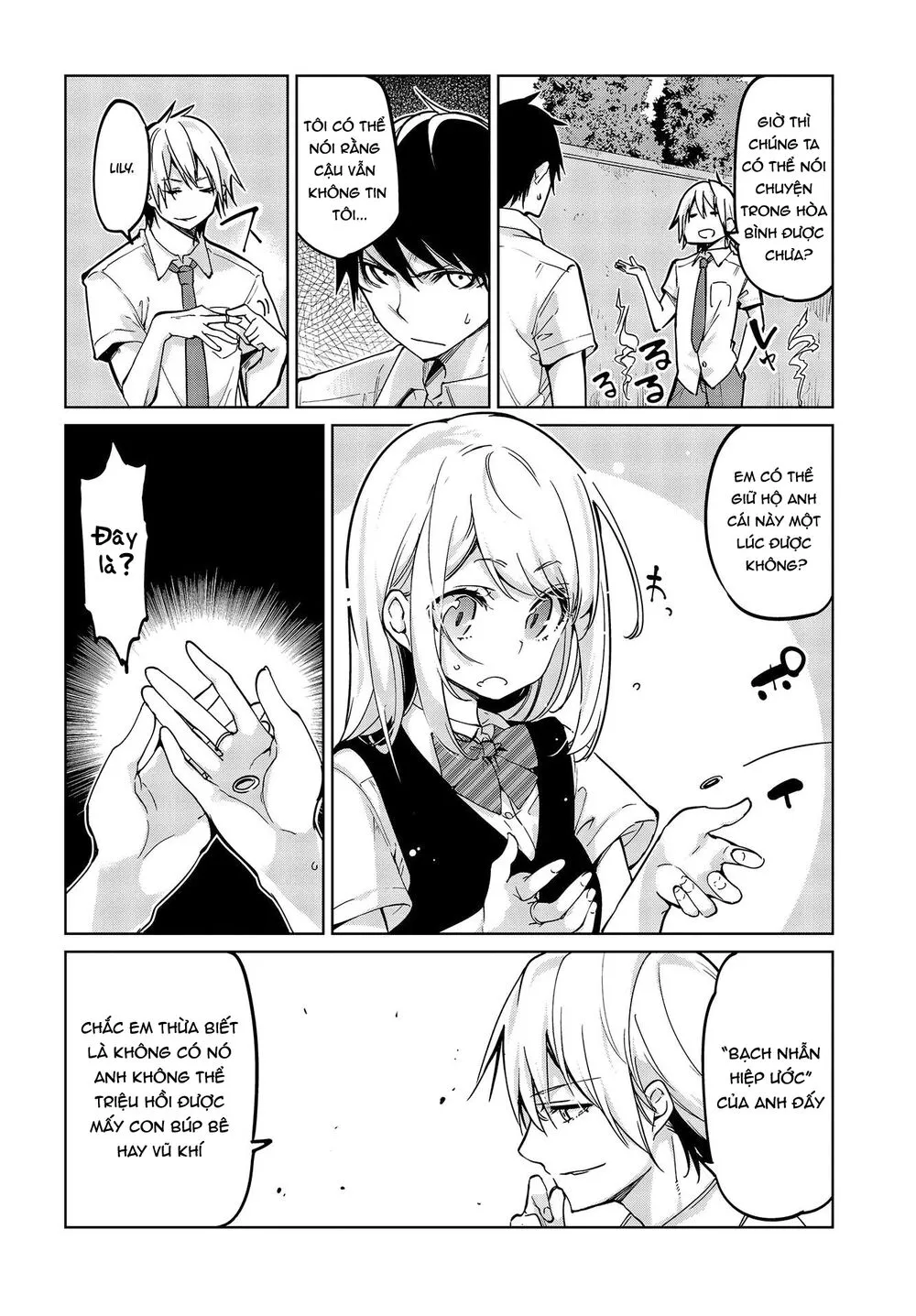 HentaiVN.net - Ảnh 15 - Con quỷ ngu ngốc dám nhờn với các chị thiên thần [Oroka na Tenshi wa Akuma to Odoru; The Foolish Angel Dances with Demons] - Chap 51