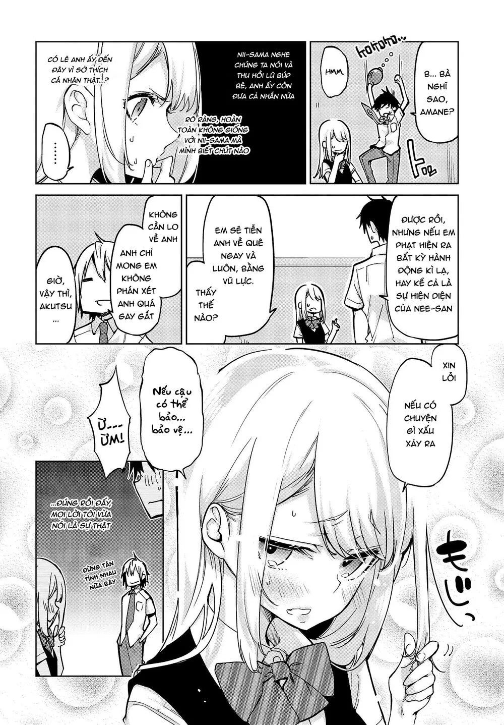 HentaiVN.net - Ảnh 23 - Con quỷ ngu ngốc dám nhờn với các chị thiên thần [Oroka na Tenshi wa Akuma to Odoru; The Foolish Angel Dances with Demons] - Chap 51