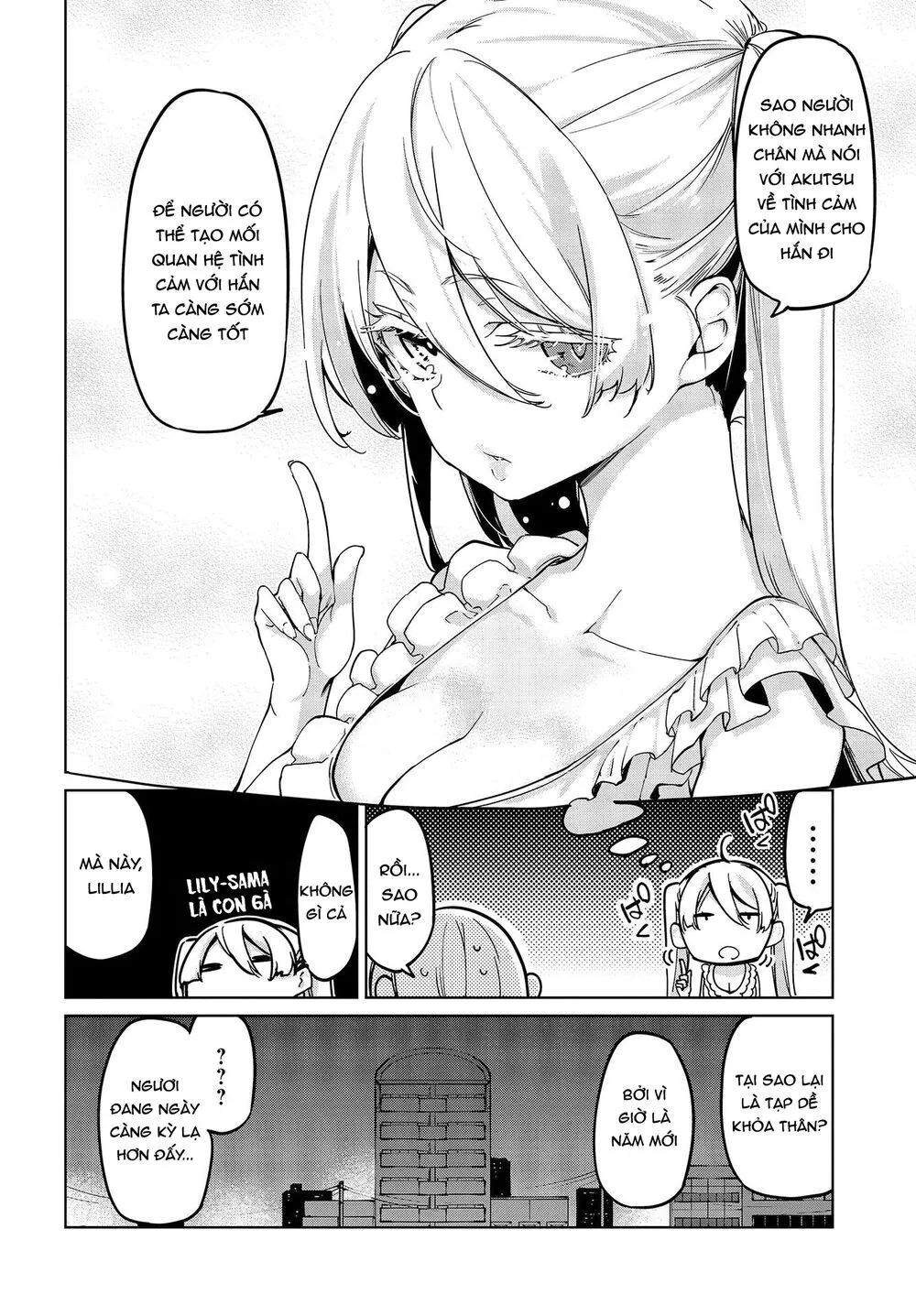 HentaiVN.net - Ảnh 3 - Con quỷ ngu ngốc dám nhờn với các chị thiên thần [Oroka na Tenshi wa Akuma to Odoru; The Foolish Angel Dances with Demons] - Chap 51