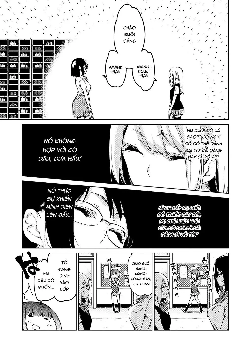 HentaiVN.net - Ảnh 6 - Con quỷ ngu ngốc dám nhờn với các chị thiên thần [Oroka na Tenshi wa Akuma to Odoru; The Foolish Angel Dances with Demons] - Chap 51