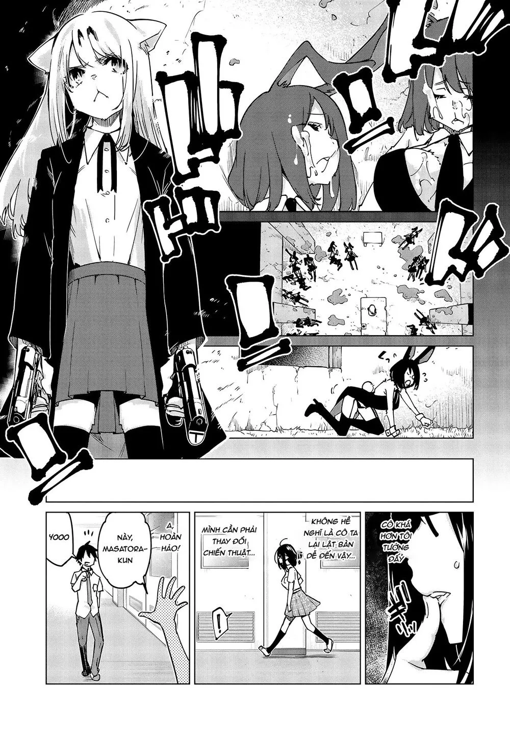HentaiVN.net - Ảnh 14 - Con quỷ ngu ngốc dám nhờn với các chị thiên thần [Oroka na Tenshi wa Akuma to Odoru; The Foolish Angel Dances with Demons] - Chap 52