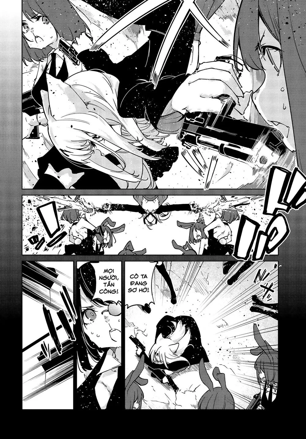 HentaiVN.net - Ảnh 17 - Con quỷ ngu ngốc dám nhờn với các chị thiên thần [Oroka na Tenshi wa Akuma to Odoru; The Foolish Angel Dances with Demons] - Chap 52