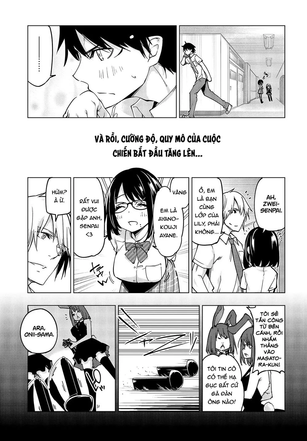 HentaiVN.net - Ảnh 20 - Con quỷ ngu ngốc dám nhờn với các chị thiên thần [Oroka na Tenshi wa Akuma to Odoru; The Foolish Angel Dances with Demons] - Chap 52