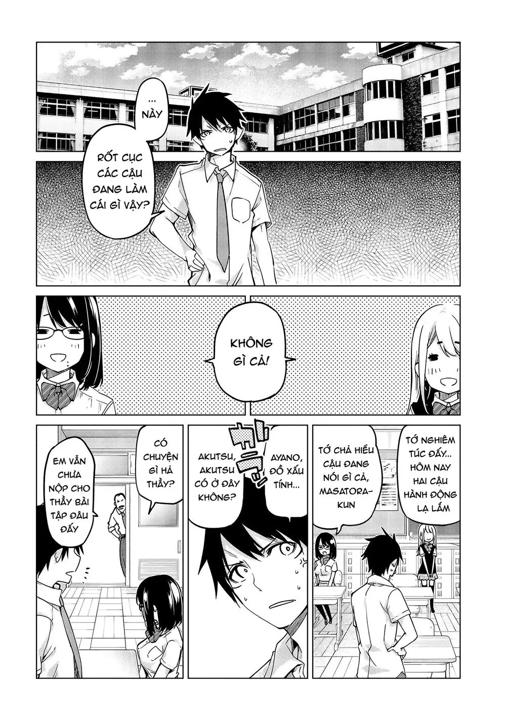 HentaiVN.net - Ảnh 23 - Con quỷ ngu ngốc dám nhờn với các chị thiên thần [Oroka na Tenshi wa Akuma to Odoru; The Foolish Angel Dances with Demons] - Chap 52