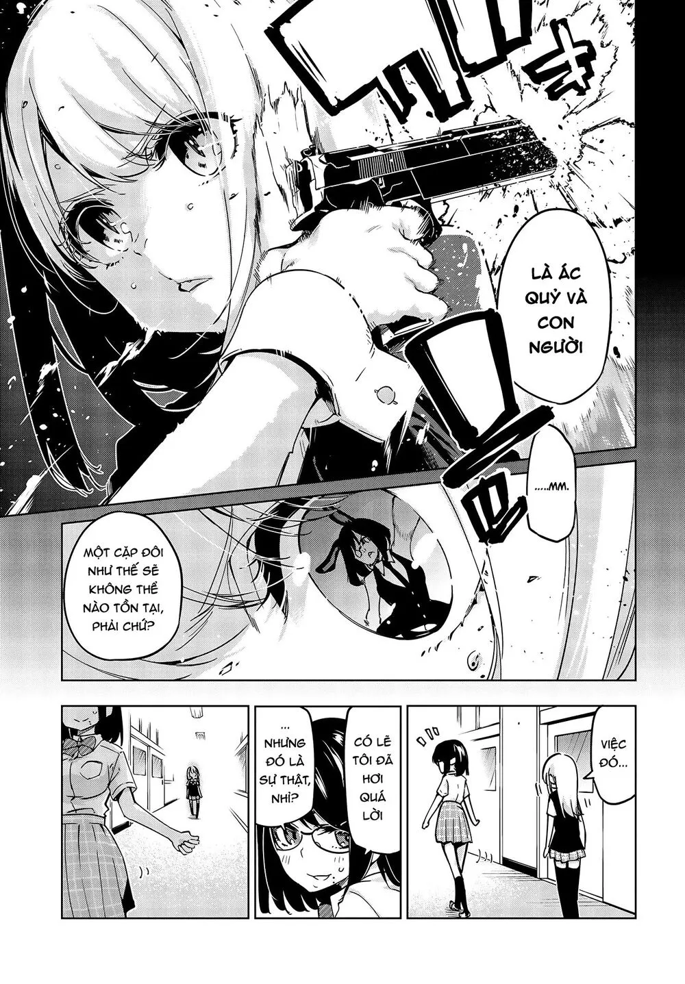 HentaiVN.net - Ảnh 30 - Con quỷ ngu ngốc dám nhờn với các chị thiên thần [Oroka na Tenshi wa Akuma to Odoru; The Foolish Angel Dances with Demons] - Chap 52