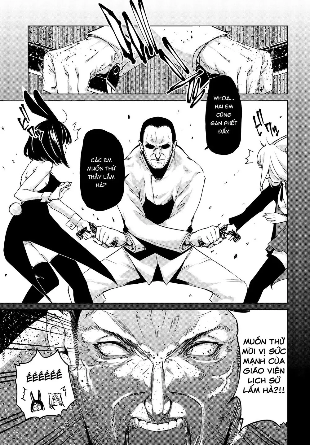HentaiVN.net - Ảnh 36 - Con quỷ ngu ngốc dám nhờn với các chị thiên thần [Oroka na Tenshi wa Akuma to Odoru; The Foolish Angel Dances with Demons] - Chap 52