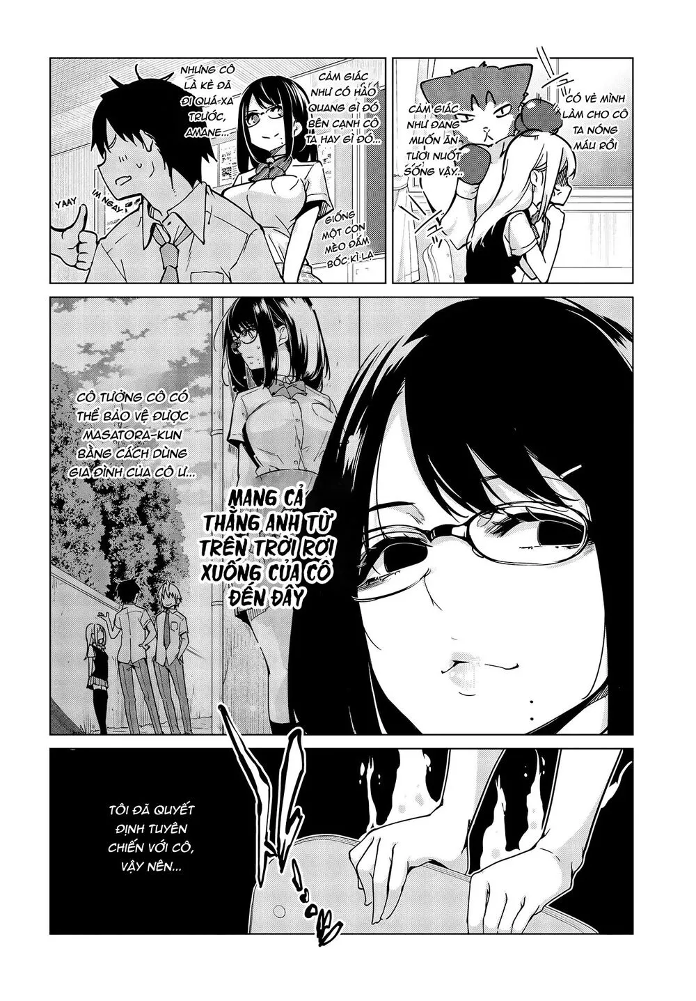 HentaiVN.net - Ảnh 7 - Con quỷ ngu ngốc dám nhờn với các chị thiên thần [Oroka na Tenshi wa Akuma to Odoru; The Foolish Angel Dances with Demons] - Chap 52