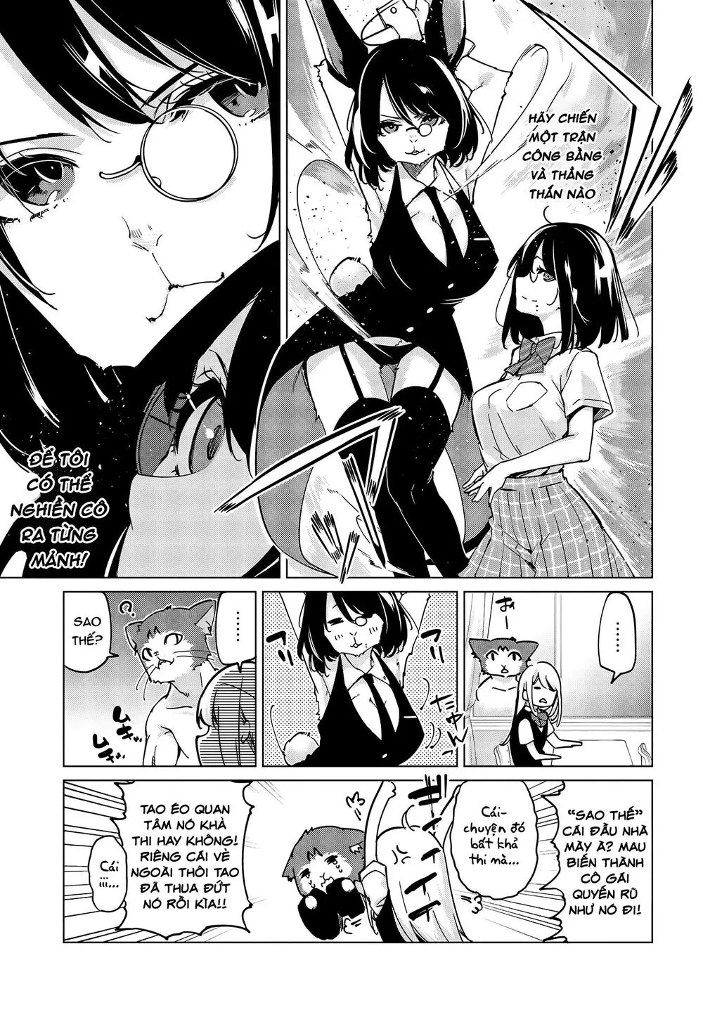 HentaiVN.net - Ảnh 8 - Con quỷ ngu ngốc dám nhờn với các chị thiên thần [Oroka na Tenshi wa Akuma to Odoru; The Foolish Angel Dances with Demons] - Chap 52