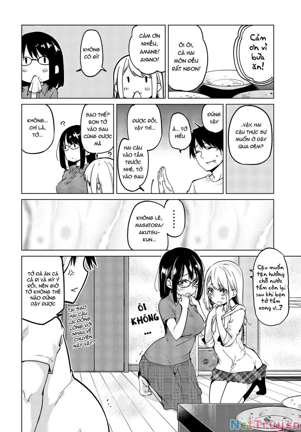 HentaiVN.net - Ảnh 11 - Con quỷ ngu ngốc dám nhờn với các chị thiên thần [Oroka na Tenshi wa Akuma to Odoru; The Foolish Angel Dances with Demons] - Chap 55