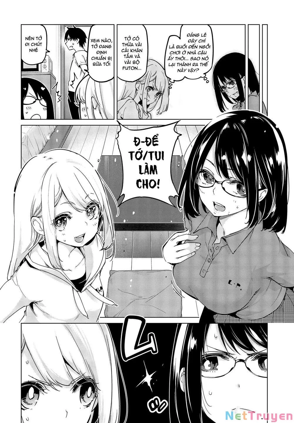 HentaiVN.net - Ảnh 5 - Con quỷ ngu ngốc dám nhờn với các chị thiên thần [Oroka na Tenshi wa Akuma to Odoru; The Foolish Angel Dances with Demons] - Chap 55