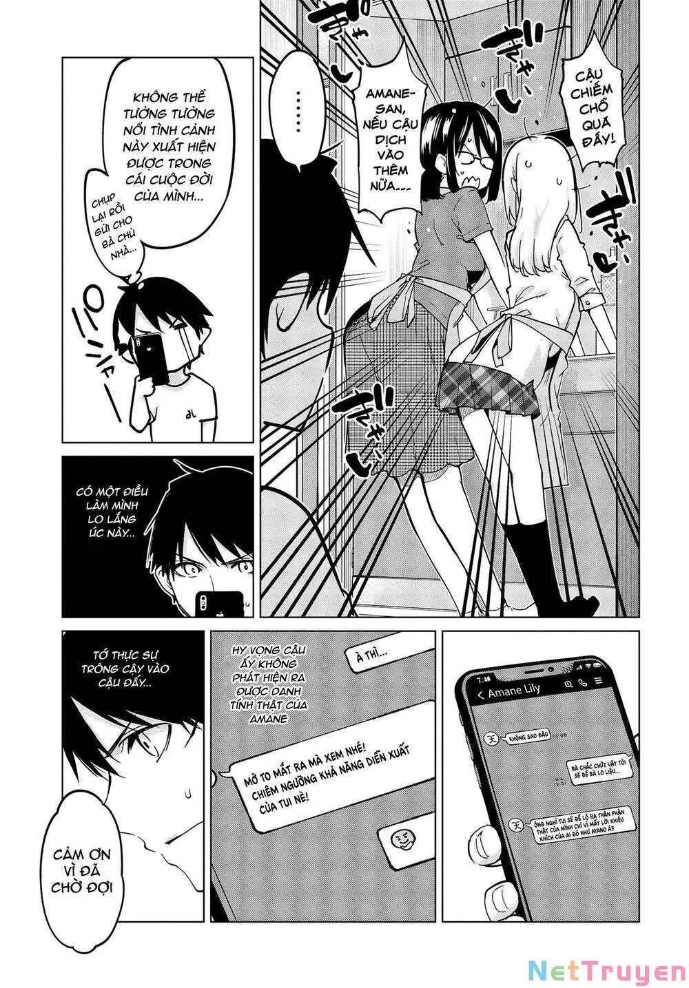 HentaiVN.net - Ảnh 6 - Con quỷ ngu ngốc dám nhờn với các chị thiên thần [Oroka na Tenshi wa Akuma to Odoru; The Foolish Angel Dances with Demons] - Chap 55