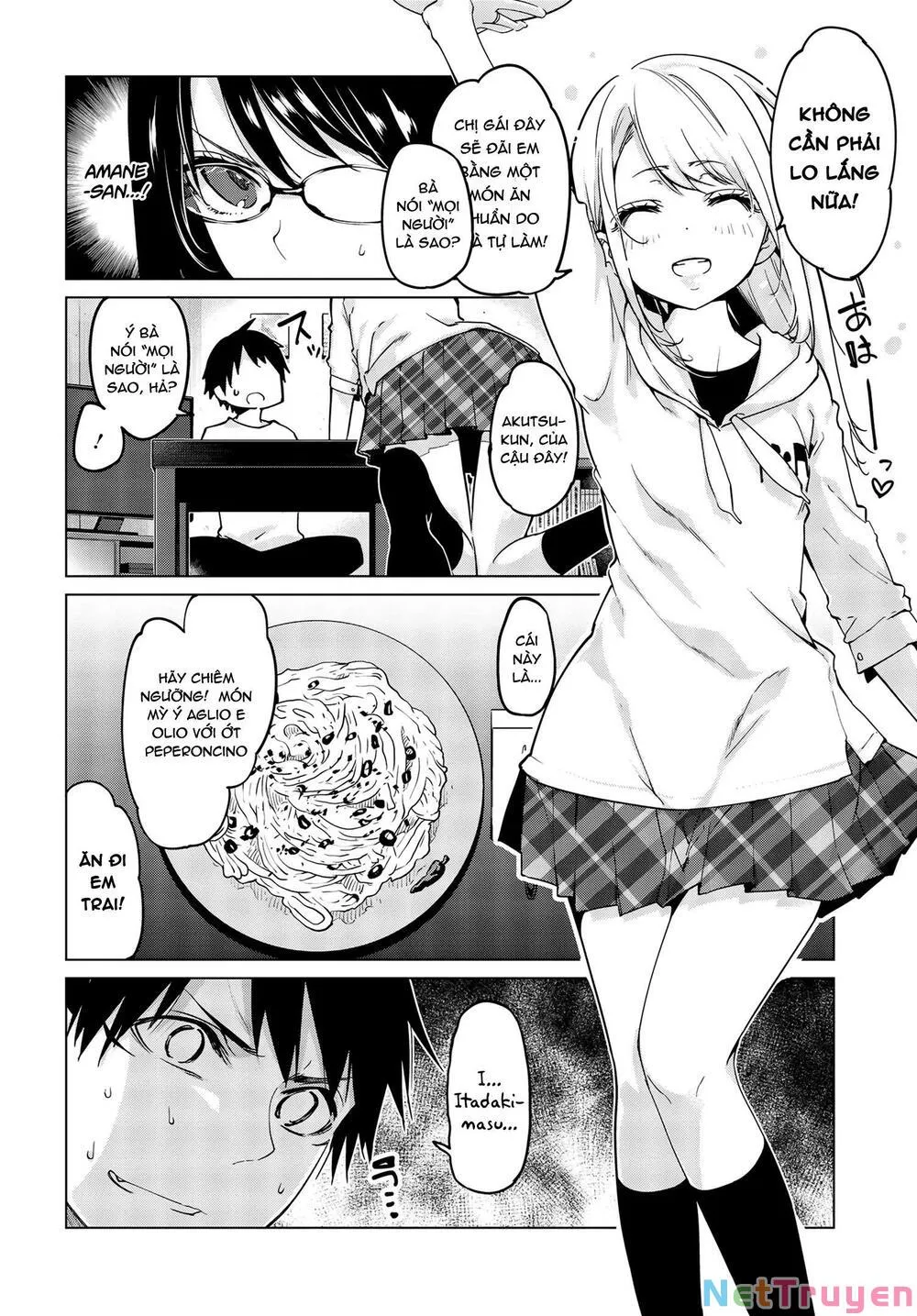 HentaiVN.net - Ảnh 9 - Con quỷ ngu ngốc dám nhờn với các chị thiên thần [Oroka na Tenshi wa Akuma to Odoru; The Foolish Angel Dances with Demons] - Chap 55
