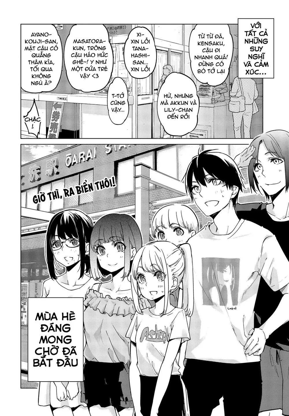 HentaiVN.net - Ảnh 13 - Con quỷ ngu ngốc dám nhờn với các chị thiên thần [Oroka na Tenshi wa Akuma to Odoru; The Foolish Angel Dances with Demons] - Chap 57.5
