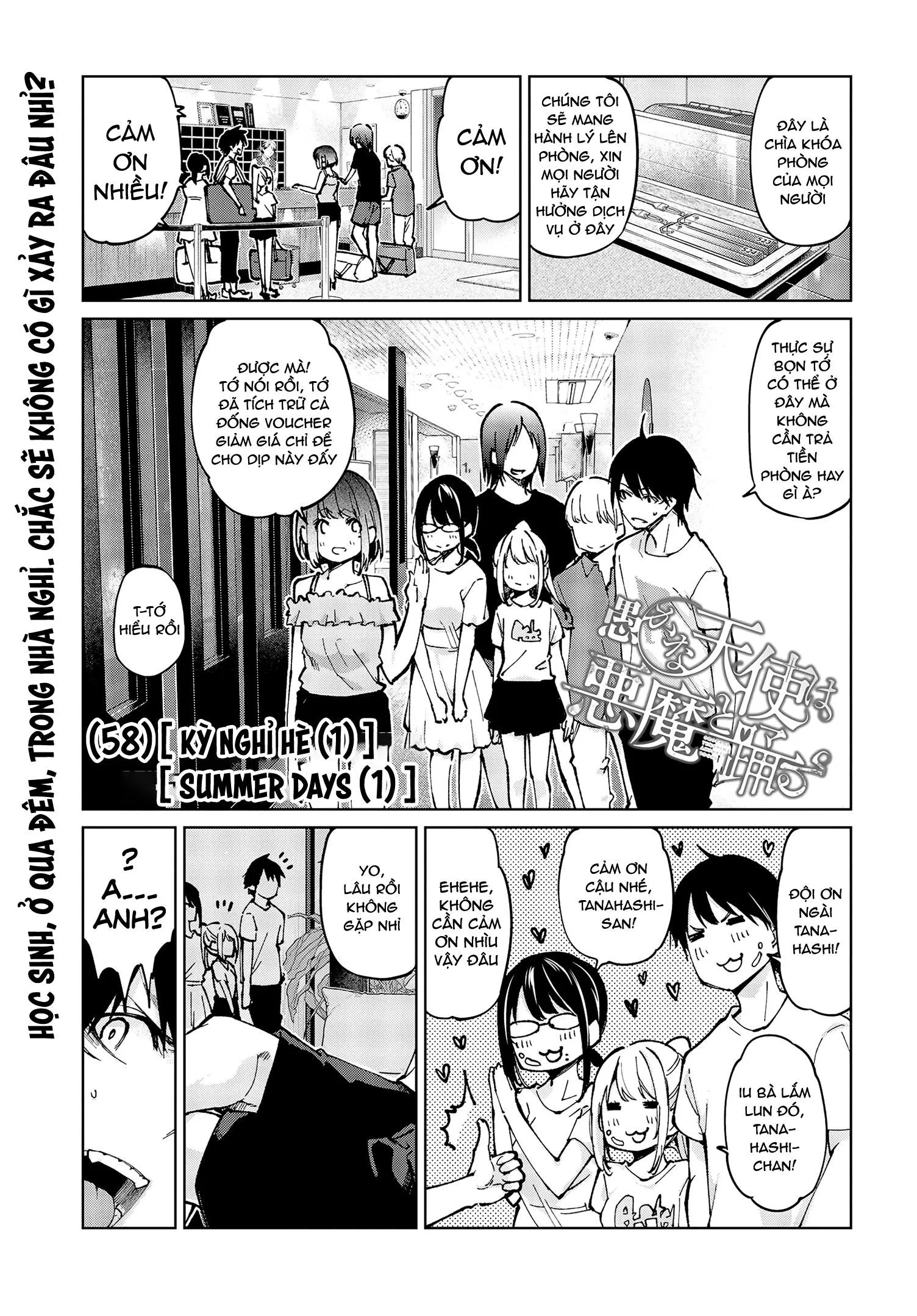 HentaiVN.net - Ảnh 3 - Con quỷ ngu ngốc dám nhờn với các chị thiên thần [Oroka na Tenshi wa Akuma to Odoru; The Foolish Angel Dances with Demons] - Chap 58