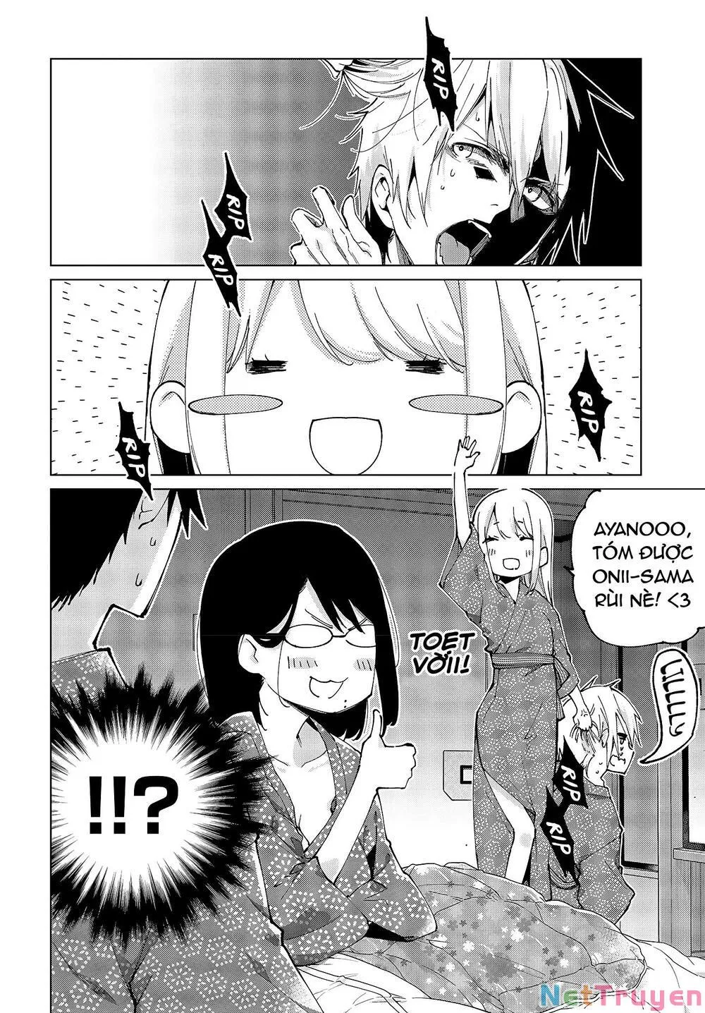 HentaiVN.net - Ảnh 3 - Con quỷ ngu ngốc dám nhờn với các chị thiên thần [Oroka na Tenshi wa Akuma to Odoru; The Foolish Angel Dances with Demons] - Chap 59