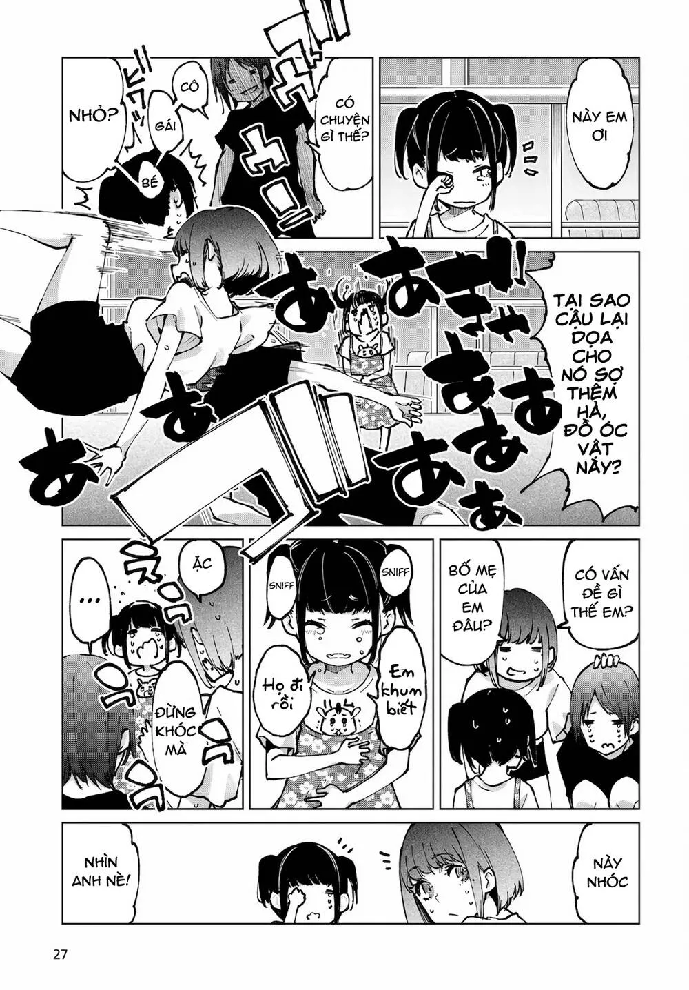 HentaiVN.net - Ảnh 24 - Con quỷ ngu ngốc dám nhờn với các chị thiên thần [Oroka na Tenshi wa Akuma to Odoru; The Foolish Angel Dances with Demons] - Chap 60