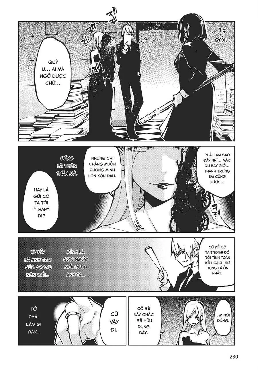 HentaiVN.net - Ảnh 11 - Con quỷ ngu ngốc dám nhờn với các chị thiên thần [Oroka na Tenshi wa Akuma to Odoru; The Foolish Angel Dances with Demons] - Chap 67