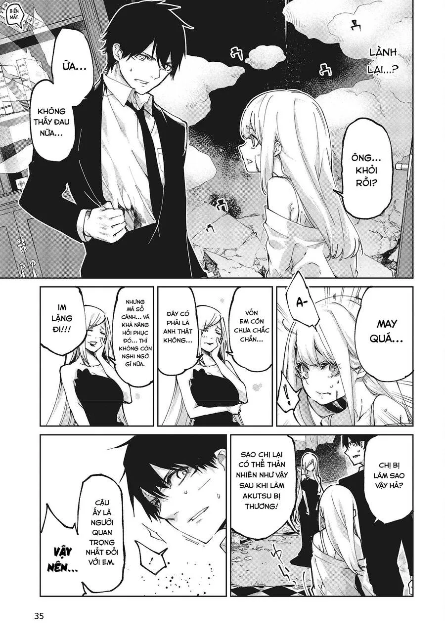 HentaiVN.net - Ảnh 29 - Con quỷ ngu ngốc dám nhờn với các chị thiên thần [Oroka na Tenshi wa Akuma to Odoru; The Foolish Angel Dances with Demons] - Chap 70