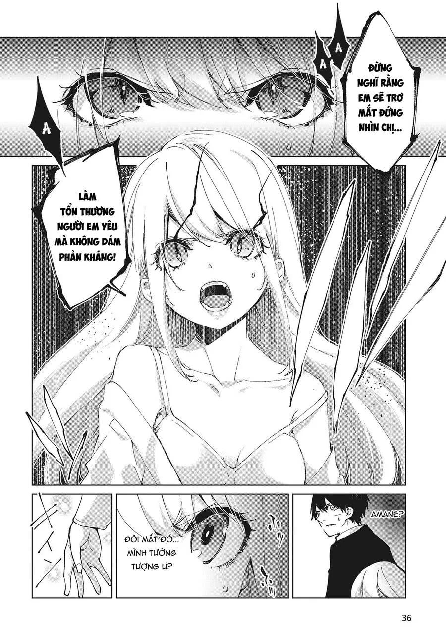 HentaiVN.net - Ảnh 30 - Con quỷ ngu ngốc dám nhờn với các chị thiên thần [Oroka na Tenshi wa Akuma to Odoru; The Foolish Angel Dances with Demons] - Chap 70