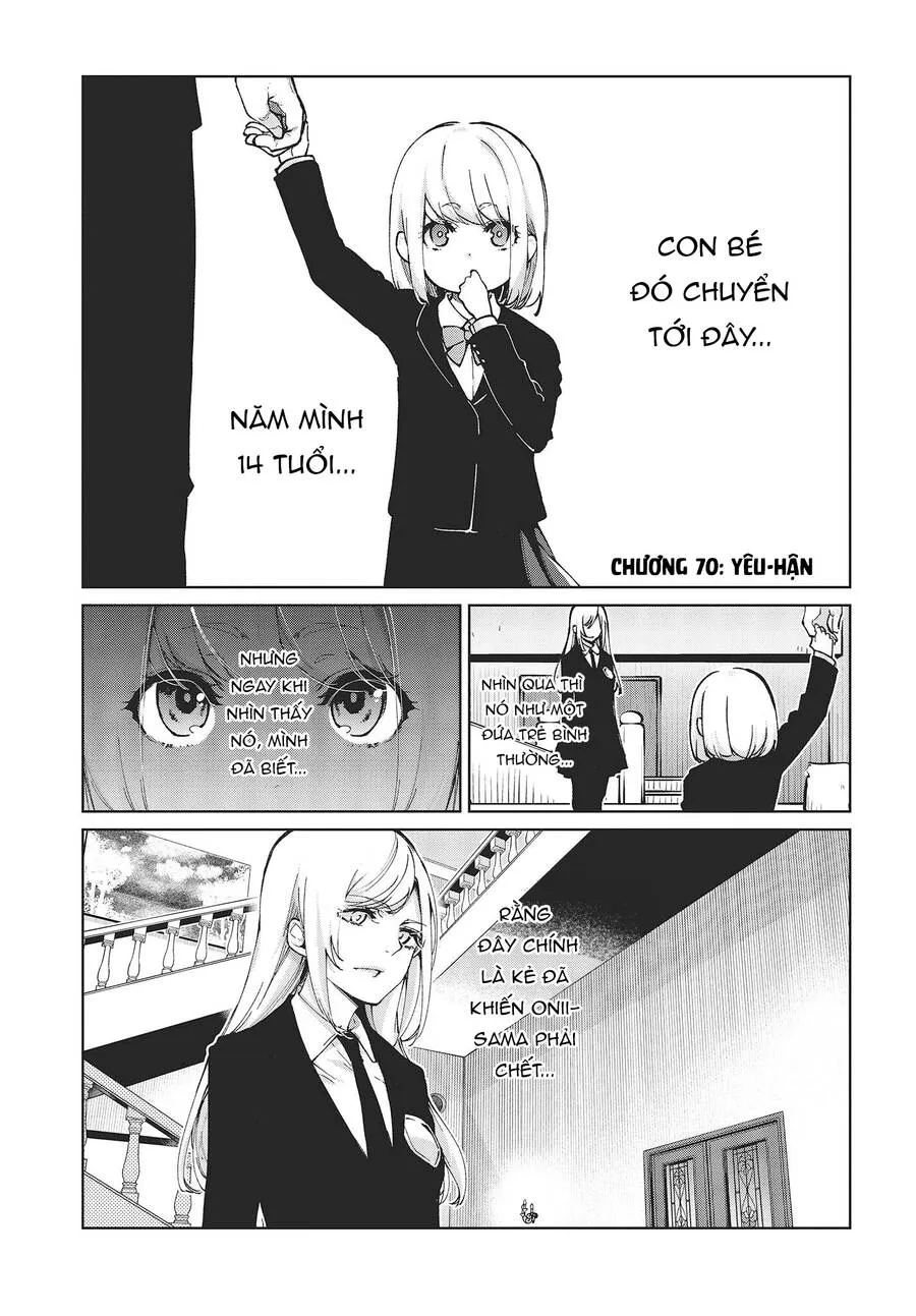 HentaiVN.net - Ảnh 4 - Con quỷ ngu ngốc dám nhờn với các chị thiên thần [Oroka na Tenshi wa Akuma to Odoru; The Foolish Angel Dances with Demons] - Chap 70
