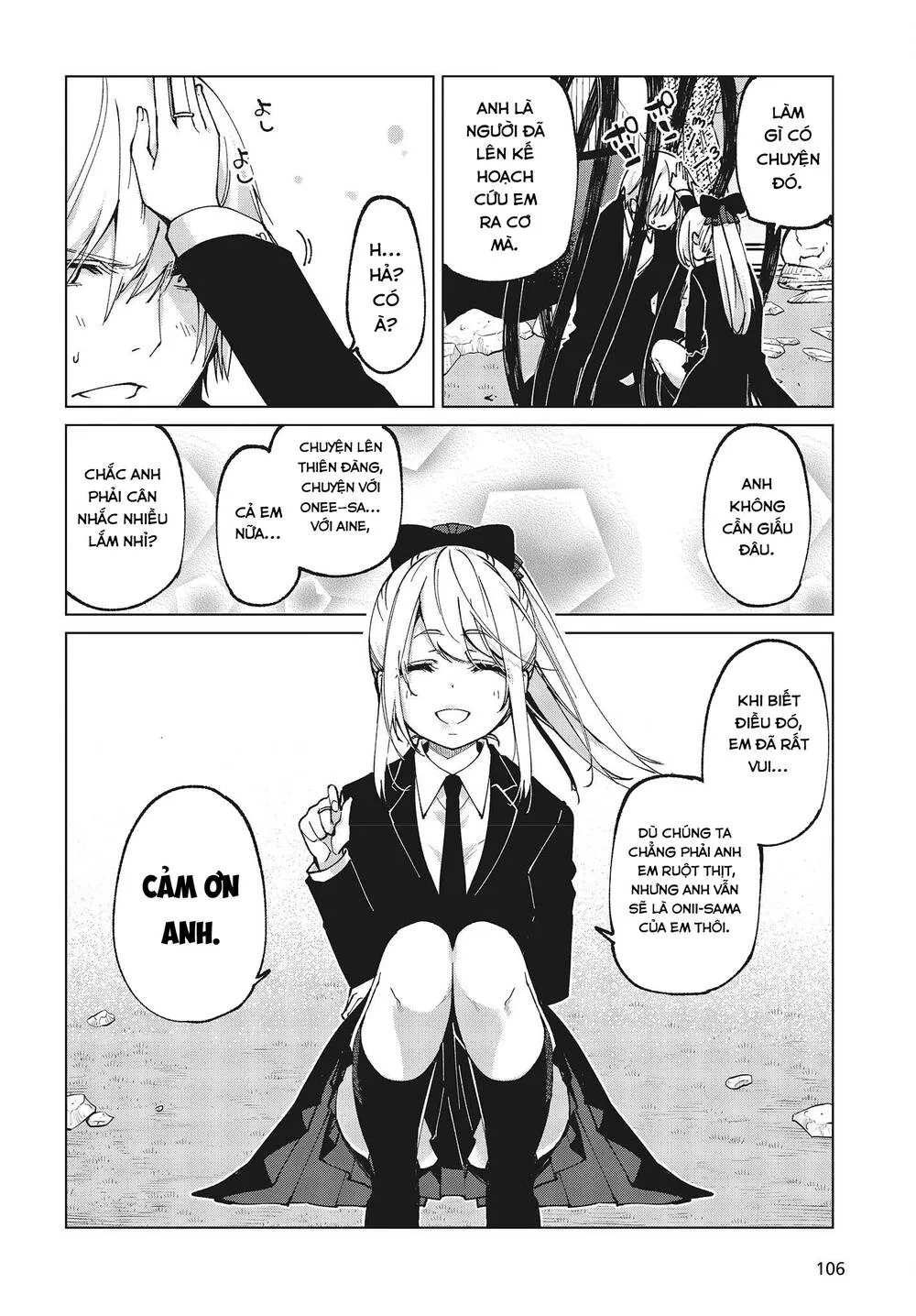 HentaiVN.net - Ảnh 10 - Con quỷ ngu ngốc dám nhờn với các chị thiên thần [Oroka na Tenshi wa Akuma to Odoru; The Foolish Angel Dances with Demons] - Chap 71