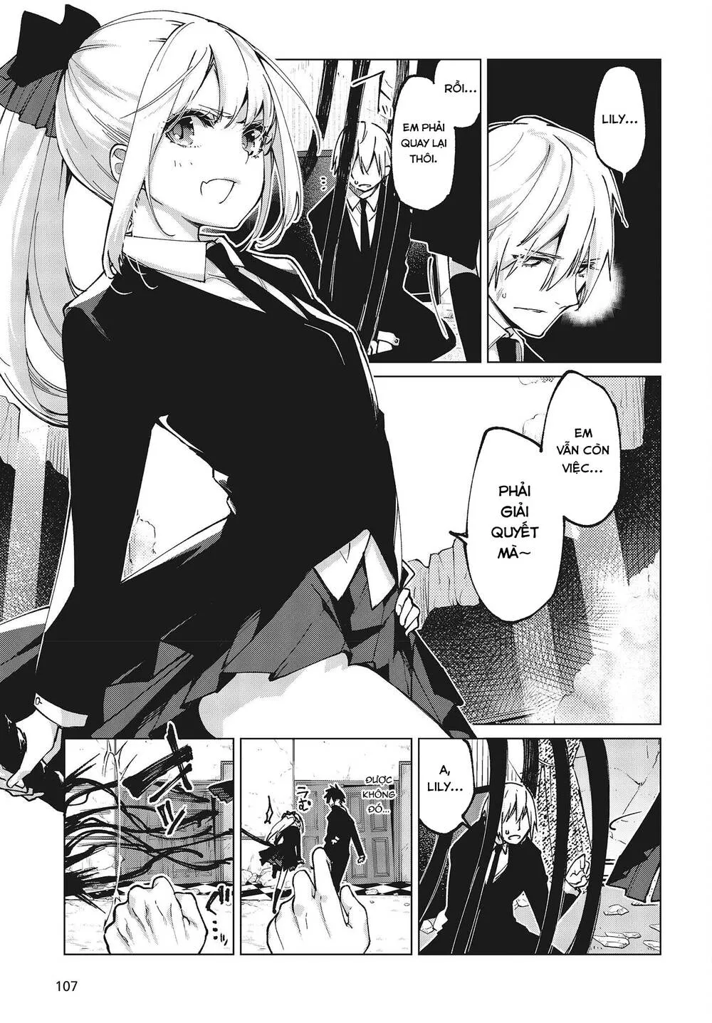 HentaiVN.net - Ảnh 11 - Con quỷ ngu ngốc dám nhờn với các chị thiên thần [Oroka na Tenshi wa Akuma to Odoru; The Foolish Angel Dances with Demons] - Chap 71