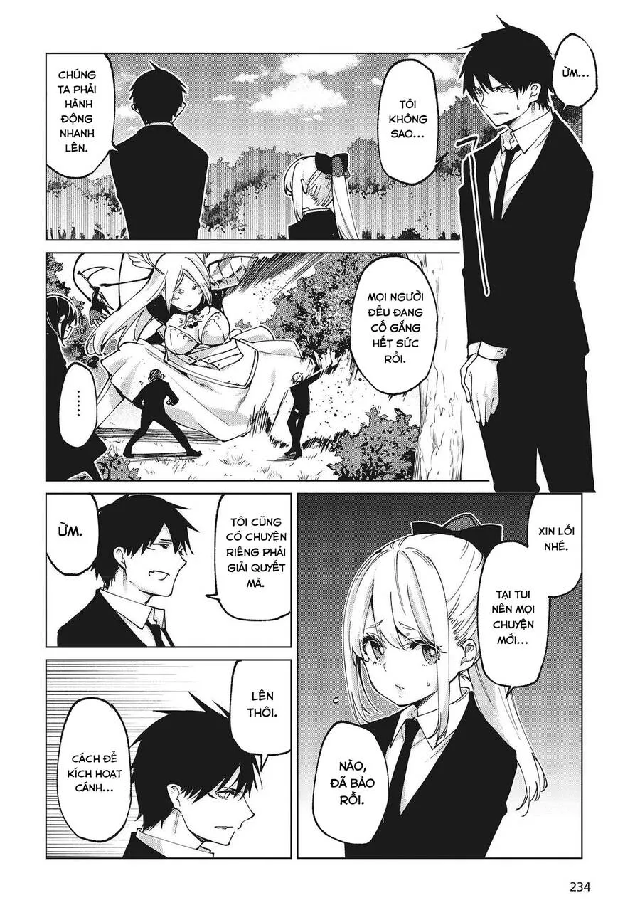 HentaiVN.net - Ảnh 10 - Con quỷ ngu ngốc dám nhờn với các chị thiên thần [Oroka na Tenshi wa Akuma to Odoru; The Foolish Angel Dances with Demons] - Chap 72