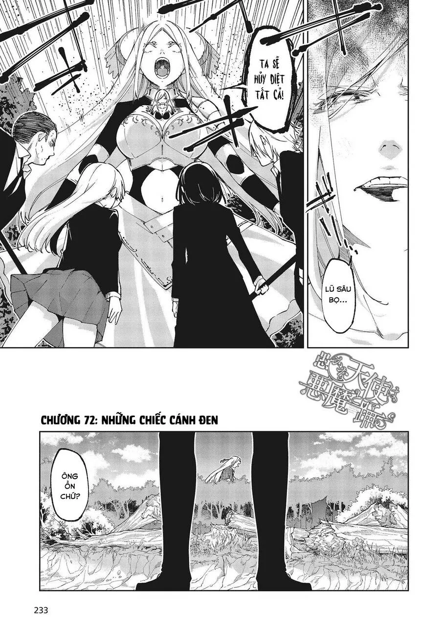 HentaiVN.net - Ảnh 9 - Con quỷ ngu ngốc dám nhờn với các chị thiên thần [Oroka na Tenshi wa Akuma to Odoru; The Foolish Angel Dances with Demons] - Chap 72