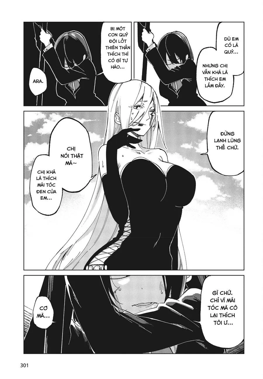 HentaiVN.net - Ảnh 13 - Con quỷ ngu ngốc dám nhờn với các chị thiên thần [Oroka na Tenshi wa Akuma to Odoru; The Foolish Angel Dances with Demons] - Chap 73